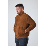D89959 camel 58 / 3xl camel - blouson daim homme