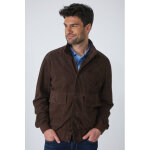 D89959 marron marron 54 / xl - blouson daim homme