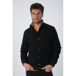 D89959 noir 2355 noir 52 / l - blouson daim homme