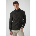 Dolcevita b1004 marron foncé marron foncé 48 / s - pull Dolcevita b1004 marron foncé marron foncé 48 / s - pull