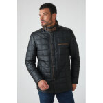 Ecco noir noir 52 / l - veste cuir, daim, peau laine