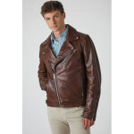 Ethan rustik perf marron marron 48 / s - perfecto en cuir