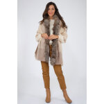 Etole fan 157 beige nuanc taille unique / tu beige - accessoires cuir et fourrure