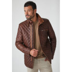 Farmer cognac 52 / l cognac - veste cuir homme