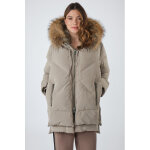 Frost 515 sable 7636 34 / xs sable - doudoune avec fourrure