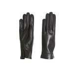 Gants ca131 noir noir 7 - gants en cuir Gants ca131 noir noir 7 - gants en cuir