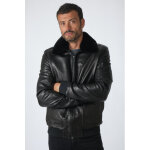 Garros noir noir 52 / l - blouson aviateur homme