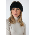 Headband v noir noir taille unique / tu - accessoires fourrures