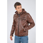 Horace hood whisky 52 / l whisky - blouson cuir, daim, peau lain