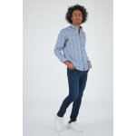 Ivor bleu / blanc 670 52 / l bleu - chemise Ivor bleu / blanc 670 52 / l bleu - chemise