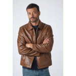 James retro jacket camel 48 / s camel - blouson cuir