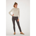Java marron marron 36 / s - pantalon en cuir stretch