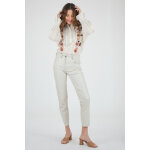 Jeans icon blanc blanc 38 / m - pantalon en cuir
