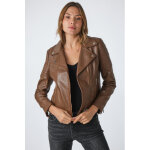 Kate biker perf camel 38 / m camel - perfecto cuir