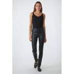 Legging noir noir 34 / xs - pantalon en cuir stretch