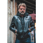Leon jacket noir noir 52 / l - blouson cuir Leon jacket noir noir 52 / l - blouson cuir