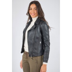 Lovely noir noir 38 / m - blouson cuir