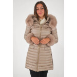 Manille taupe taupe 50 / 5xl - doudoune avec fourrure Manille taupe taupe 50 / 5xl - doudoune avec fourrure