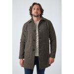 Manteau 0323t0050 marron foncé 24 marron foncé 50 / m - prêt À porter Manteau 0323t0050 marron foncé 24 marron foncé 50 / m - prêt À porter