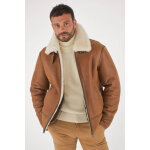 Marius perfect classic shearling gold 52 / l gold - peau laine homme
