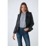 Megan basic jacket noir noir 38 / m - veste cuir