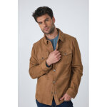 Melvil sued shirt stone taupe 52 / l - veste daim homme Melvil sued shirt stone taupe 52 / l - veste daim homme