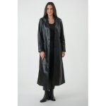 Misty lee noir noir 40 / l - manteau, 3 / 4 en cuir