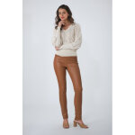 Nikita tan 38 / m tan - pantalon en cuir stretch