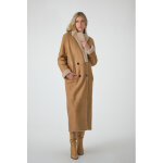 Orillia beige 36 / s beige - manteau, 3 / 4 en peau laine