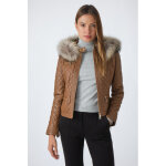 Pavlova gold 38 / m gold - veste cuir