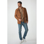 Philibert sued worker jacket cognac 48 / s cognac - veste daim homme Philibert sued worker jacket cognac 48 / s cognac - veste daim homme
