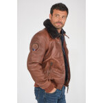 Rafal ycon cognac 50 / m cognac - blouson aviateur homme