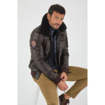 Redskins - rafal ycon marron marron 48 / s - blouson aviateur homme Redskins - rafal ycon marron marron 48 / s - blouson aviateur homme
