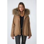 Rennes 515 croissant / 5400 36 / s camel - parka pelisse fourrure amovible Rennes 515 croissant / 5400 36 / s camel - parka pelisse fourrure amovible