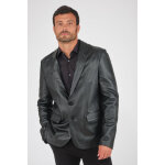 Ritz noir noir 52 / l - veste cuir homme Ritz noir noir 52 / l - veste cuir homme