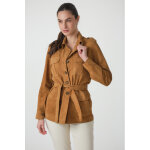 Saharienne miel 38 / m miel - veste daim Saharienne miel 38 / m miel - veste daim