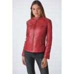 Stefy icon biker rouge rouge 36 / s - blouson cuir Stefy icon biker rouge rouge 36 / s - blouson cuir