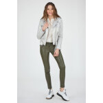 Stretch pant kaki 40 / l kaki - pantalon en cuir stretch