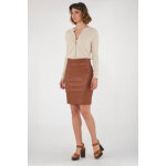 Stretch skirt retro gold 38 / m gold - jupe en cuir Stretch skirt retro gold 38 / m gold - jupe en cuir