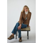Venezia gold 38 / m gold - veste cuir