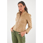 Venus beige 38 / m beige - blouson cuir Venus beige 38 / m beige - blouson cuir