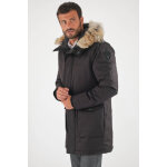 Yves noir noir 48 / s - doudoune et parka homme