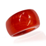 Bague et agate rouge Bague et agate rouge