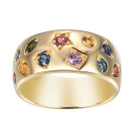 Bague en argent et am�thyste (adela silber)