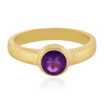 Bague en argent et am�thyste (monosono collection)