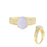 Bague en argent et opale d'australie