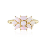 Bague en argent et opale d'australie