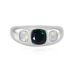 Bague en argent et opale mezezo