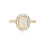 Bague en argent et opale welo Bague en argent et opale welo