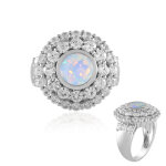 Bague en argent et opale welo